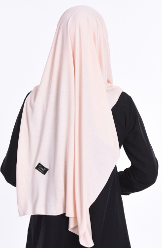 Sefamerve Nacre Combed Cotton Shawl 75 Light Salmon 75