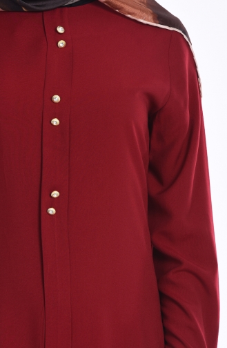 Claret red Tuniek 1090-18