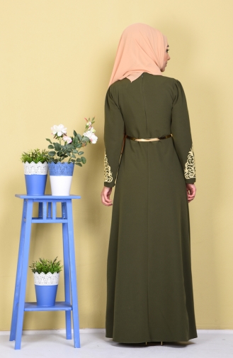 Habillé Hijab Vert 5022-04