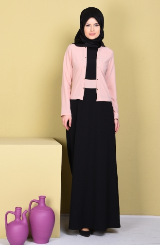 Robe Hijab Poudre 5497-04