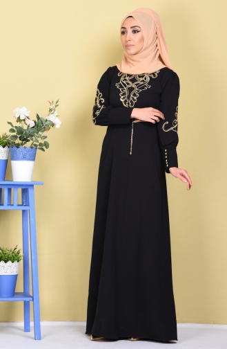 فستان أسود 5023-01