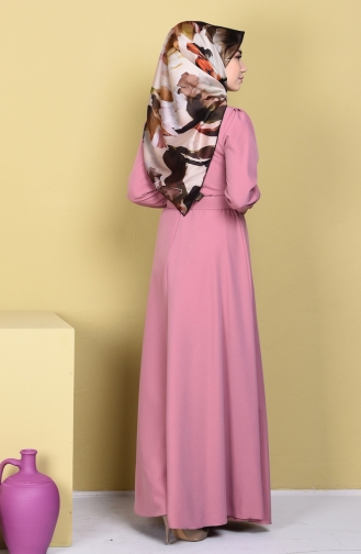 Habillé Hijab Poudre Foncé 5014-03