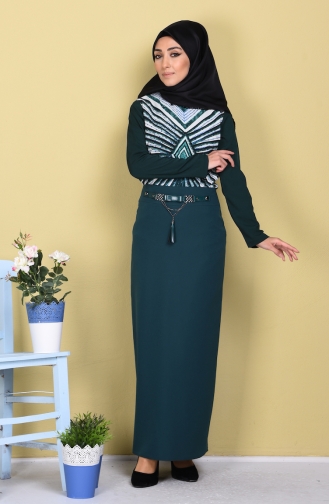 Emerald Green Skirt 4224-01