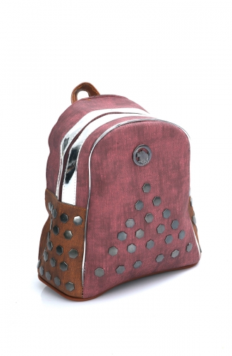 Claret Red Backpack 10222BO