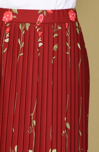 Claret Red Skirt 6172-01