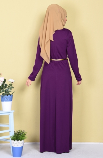 Purple İslamitische Jurk 1077-03