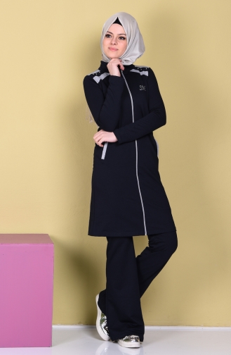 Navy Blue Tracksuit 0360-02