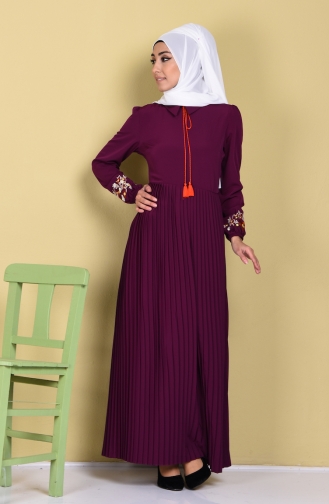 Robe Hijab Plum 4029-04