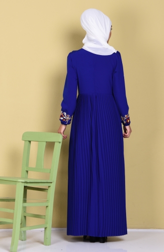 Robe Hijab Blue roi 4029-02