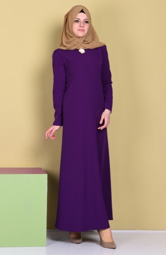 فستان أرجواني 5025-08