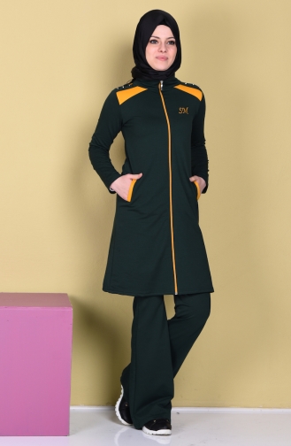 Green Tracksuit 0360-05