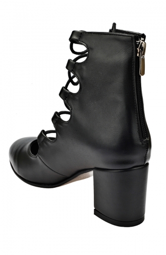 Black High-Heel Shoes 1017-01