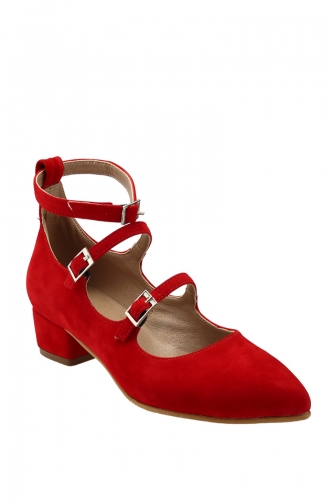 Red High-Heel Shoes 1023-01
