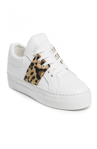 White Sport Shoes 7001-06