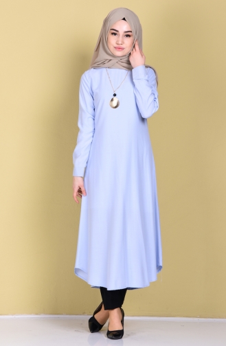 Necklace Tunic 3116-03 Baby Blue 3116-03