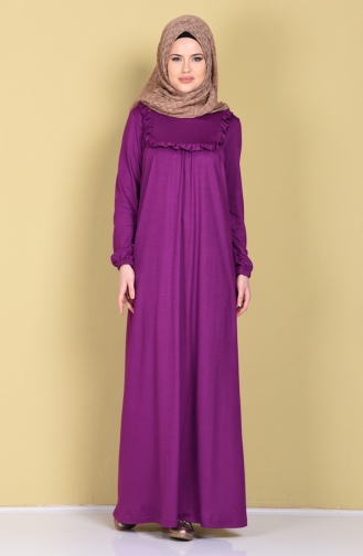 Zwetschge Hijab Kleider 1237-03