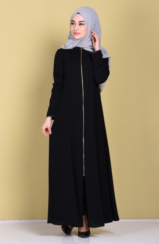 Black Abaya 1061A-01