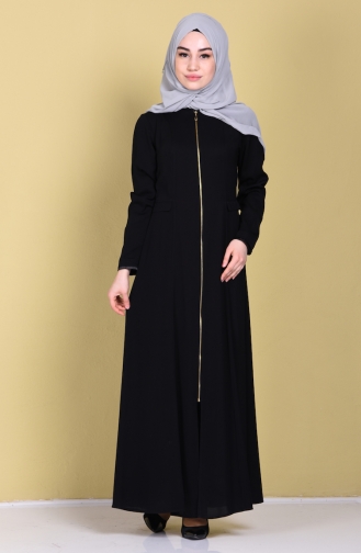 Black Abaya 1061A-01