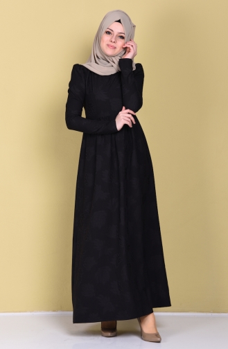 Robe Hijab Noir 1372-02