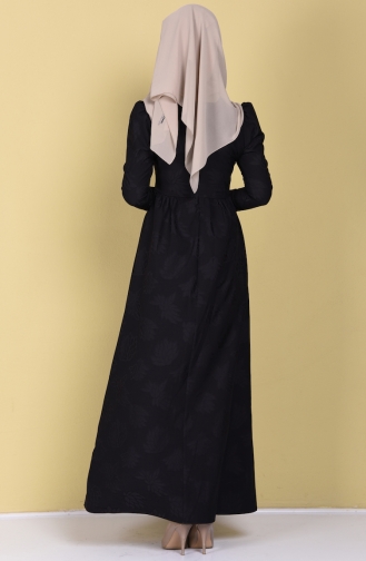 Robe Hijab Noir 1372-02