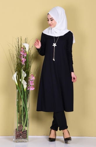 Navy Blue Tunics 2047-26