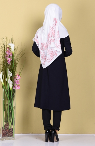 Navy Blue Tuniek 2047-26