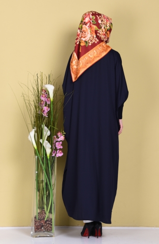 Navy Blue Abaya 7298-02