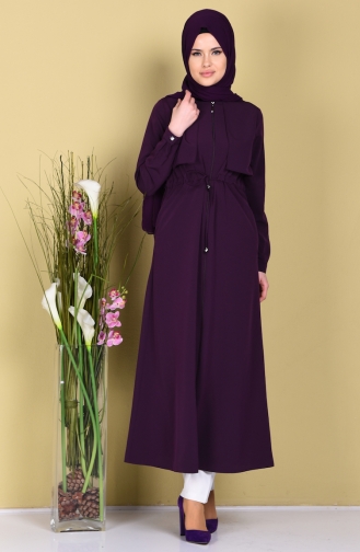 Purple Abaya 1805-04