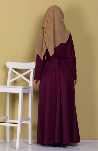 Hijab Kleid 2249-01 Zwetschge 2249-01