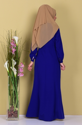 فستان أزرق 99013-03