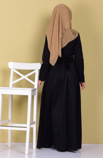 Hijab Kleid 2249-05 Schwarz 2249-05