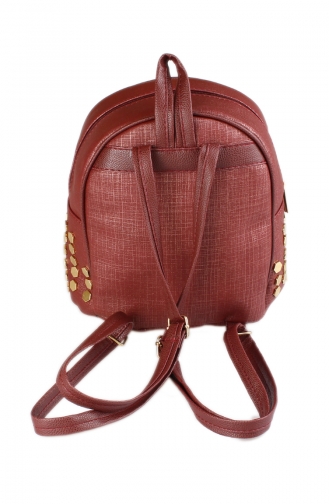 Claret Red Backpack 122-03