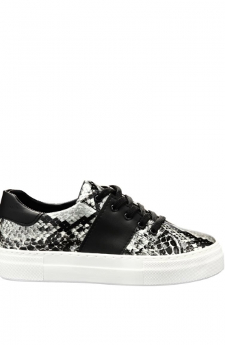 Chaussures Basket 7001-08 Noir Piton 7001-08