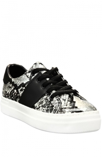 Chaussures Basket 7001-08 Noir Piton 7001-08