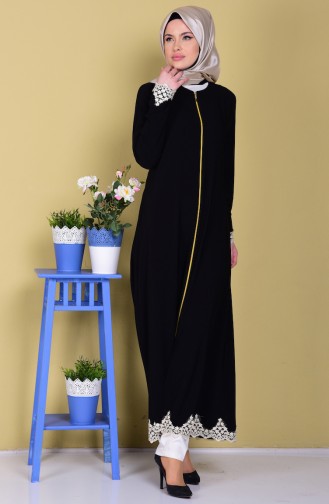 Black Abaya 2110-02