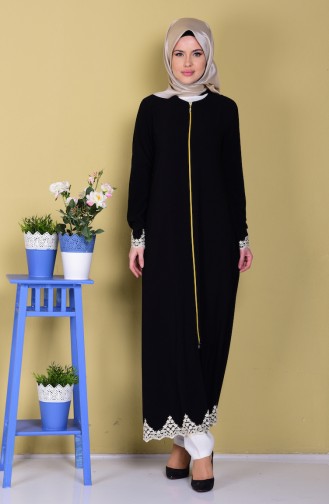 Black Abaya 2110-02