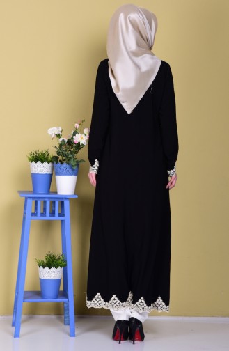 Abaya 2110-02 Noir 2110-02