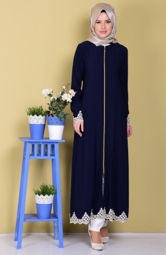 Dunkelblau Abayas 2110-03