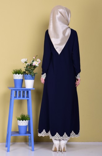 Abaya 2110-03 Bleu Marine 2110-03