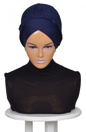 Navy Blue Underscarf 0012-1