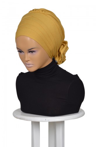 Mustard Ready to Wear Turban 0014-11