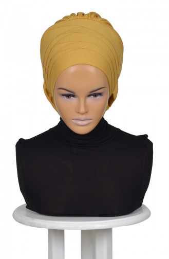 Mustard Ready to Wear Turban 0014-11