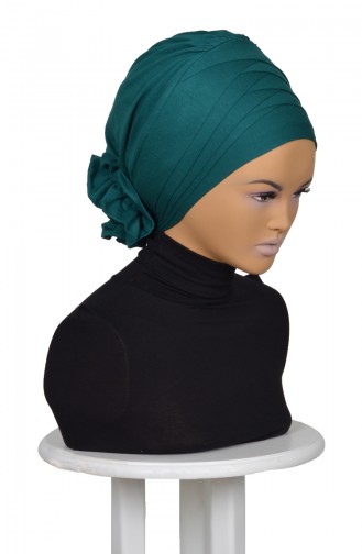 Dark Green Ready to Wear Turban 0014-14