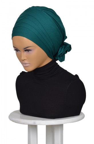 Dark Green Ready to Wear Turban 0014-14