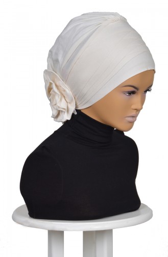 Cream Ready to wear Turban 0014-8