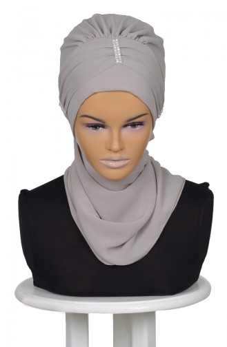 Mink Ready to Wear Turban 0051-4