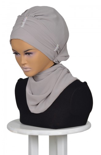 Mink Ready to wear Turban 0051-4