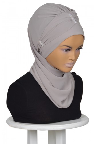 Mink Ready to wear Turban 0051-4