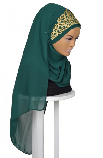 Emerald Ready to wear Turban 0005-12