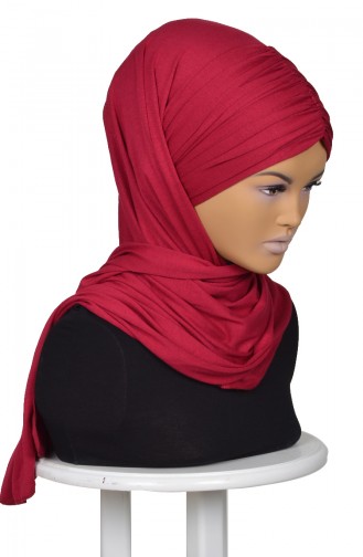 Claret Red Shawl 0044-3